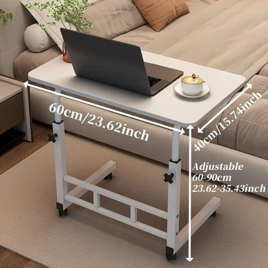 Mesas elevadoras móviles, mesas de ordenador, altura ajustable, mesitas de noche con ruedas, mesitas de sofá, 8 colores disponibles, ideales para dormitorio, soporte para portátil, escritorio, mesa de centro, regalo