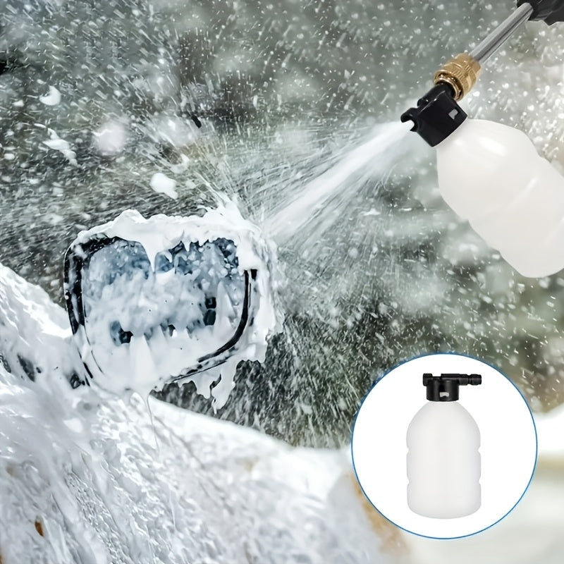 Hidrolavadora inalámbrica con batería recargable, ideal para auto, patio, entrada, jardín y zonas verdes. Boquilla de espuma de acero inoxidable, herramienta portátil para lavado de autos. NAUDHENM