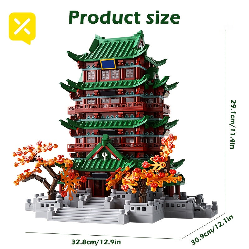 XINGYA YOUPIN 2359 piezas Bloques de construcción Arquitectura antigua, Modelo a gran escala con material ABS, Montaje de alta dificultad, Adecuado como regalo de Halloween, Navidad, Acción de Gracias, Año Nuevo, Idea de r