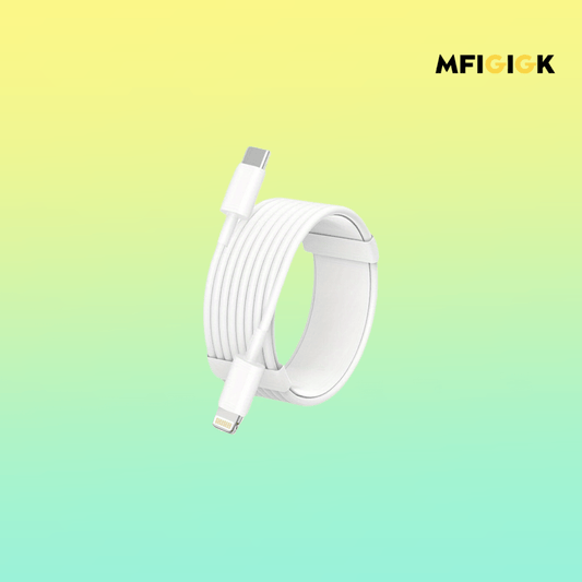 El almacén local de MFIGlGK es súper rápido Juego de cargadores MFi de 6 piezas para iPhone QC3.0 + PD - Cargador de pared súper rápido con cable USB-C MFIGlGK - Carga rápida para iPhone 14 13 11 12 Pro Max Mini Cable d