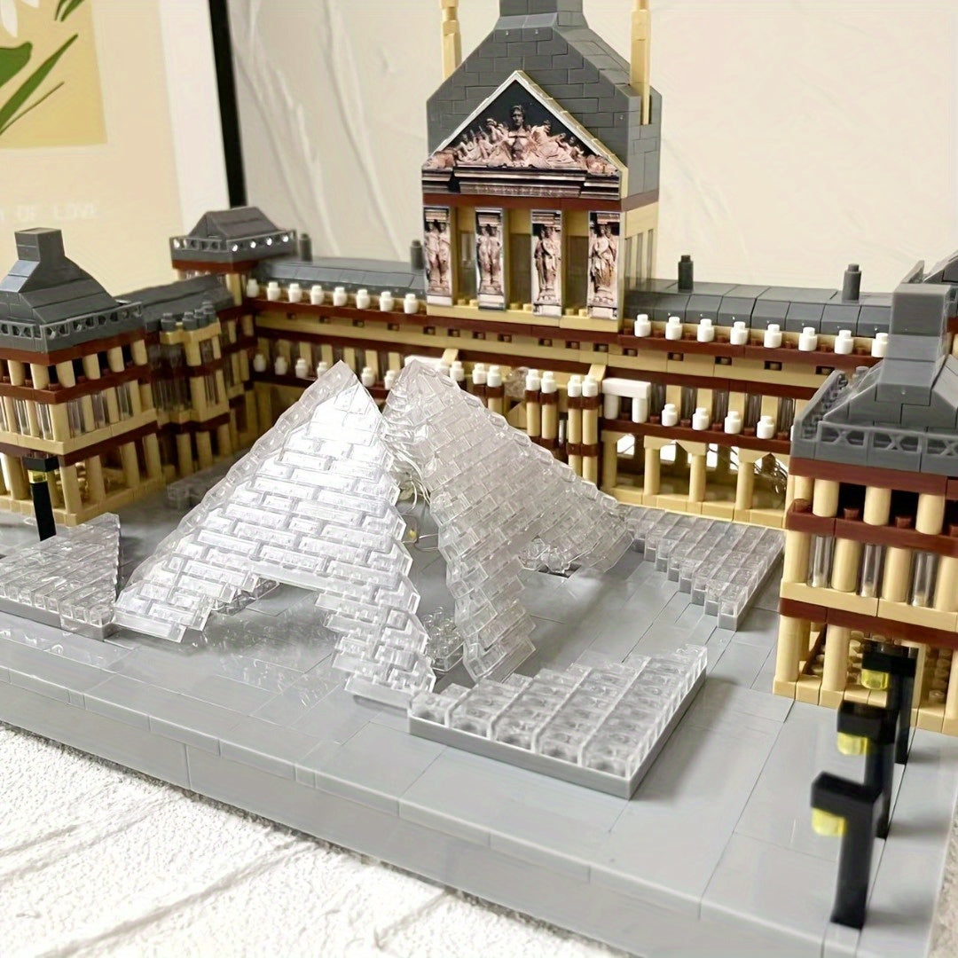 3500 piezas de edificios emblemáticos mundialmente famosos, modelo de bloques de construcción, rompecabezas de bloques de construcción educativos, ensamblaje tridimensional, arte conmemorativo, decoración, juguete de rega