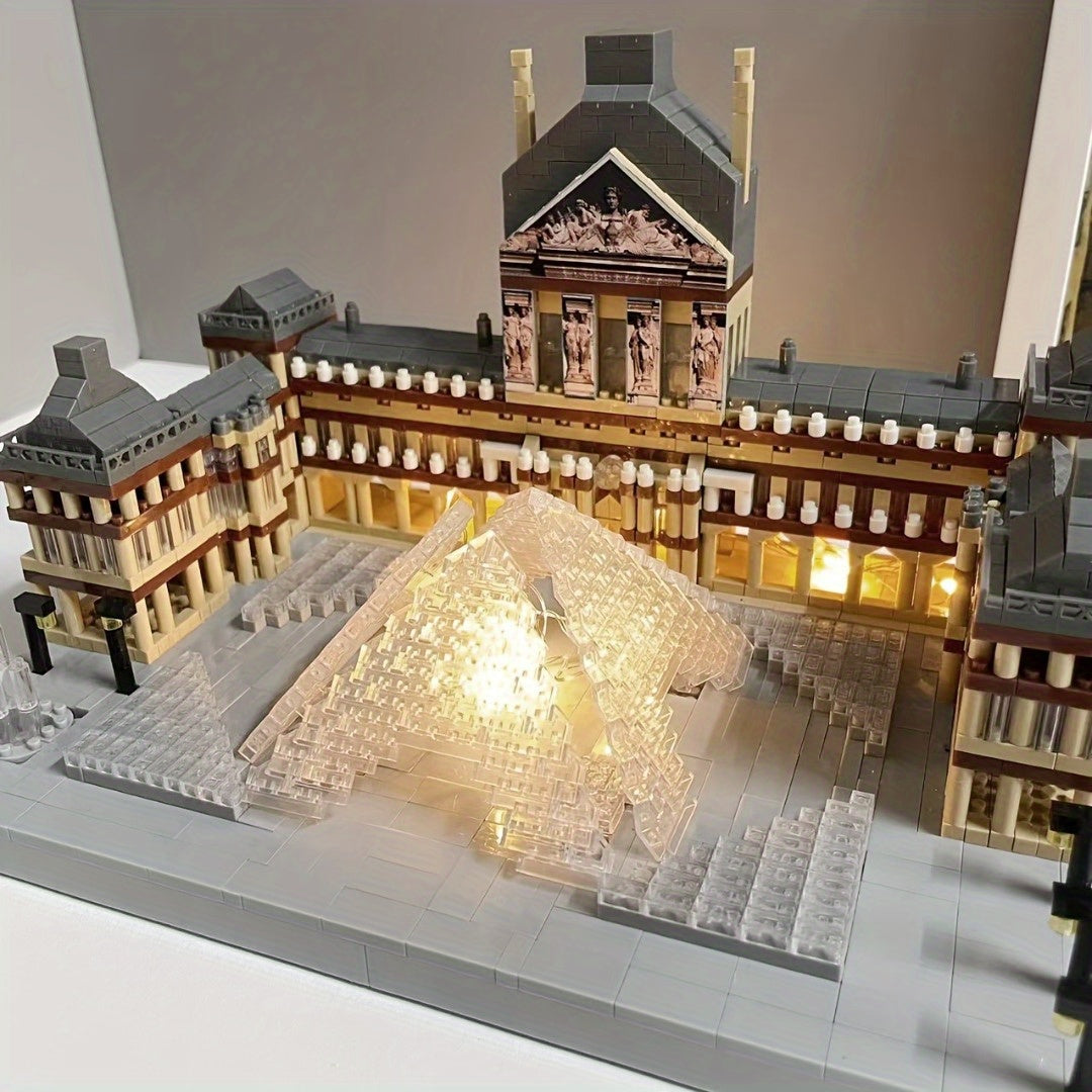 3500 piezas de edificios emblemáticos mundialmente famosos, modelo de bloques de construcción, rompecabezas de bloques de construcción educativos, ensamblaje tridimensional, arte conmemorativo, decoración, juguete de rega