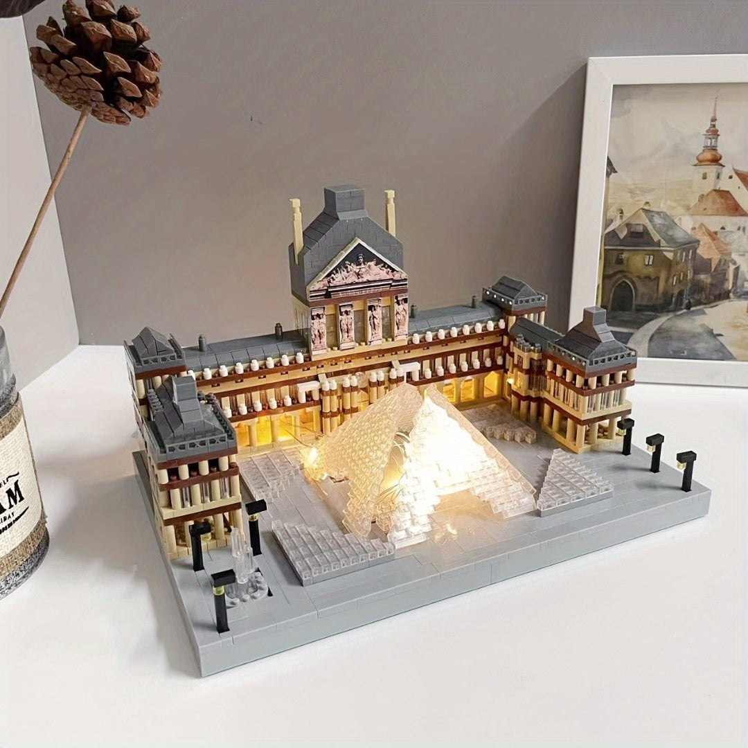 3500 piezas de edificios emblemáticos mundialmente famosos, modelo de bloques de construcción, rompecabezas de bloques de construcción educativos, ensamblaje tridimensional, arte conmemorativo, decoración, juguete de rega