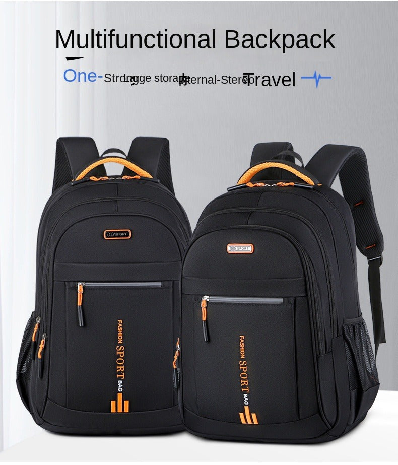 Mochila para portátil de gran capacidad: Mochila de negocios de gran capacidad para hombre y mujer | Bolsa de viaje y deportiva