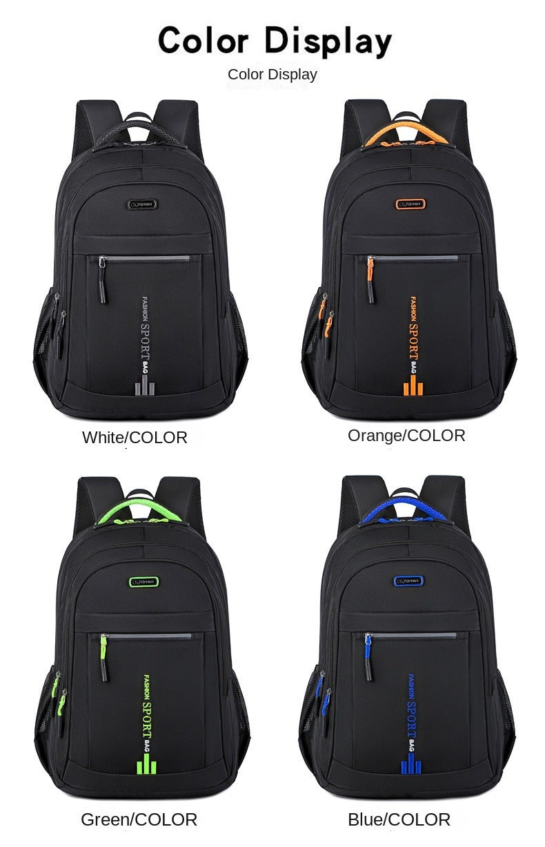 Mochila para portátil de gran capacidad: Mochila de negocios de gran capacidad para hombre y mujer | Bolsa de viaje y deportiva