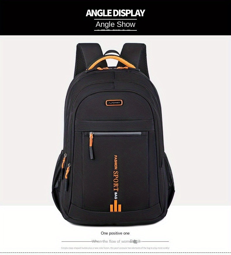 Mochila para portátil de gran capacidad: Mochila de negocios de gran capacidad para hombre y mujer | Bolsa de viaje y deportiva