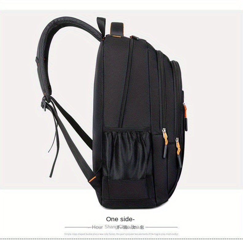 Mochila para portátil de gran capacidad: Mochila de negocios de gran capacidad para hombre y mujer | Bolsa de viaje y deportiva