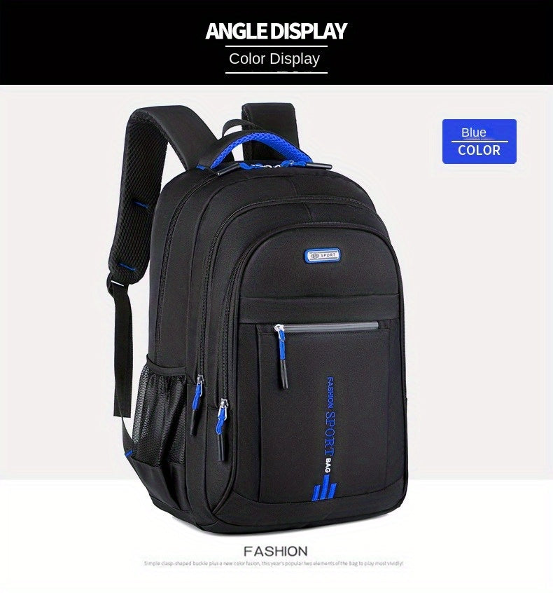 Mochila para portátil de gran capacidad: Mochila de negocios de gran capacidad para hombre y mujer | Bolsa de viaje y deportiva