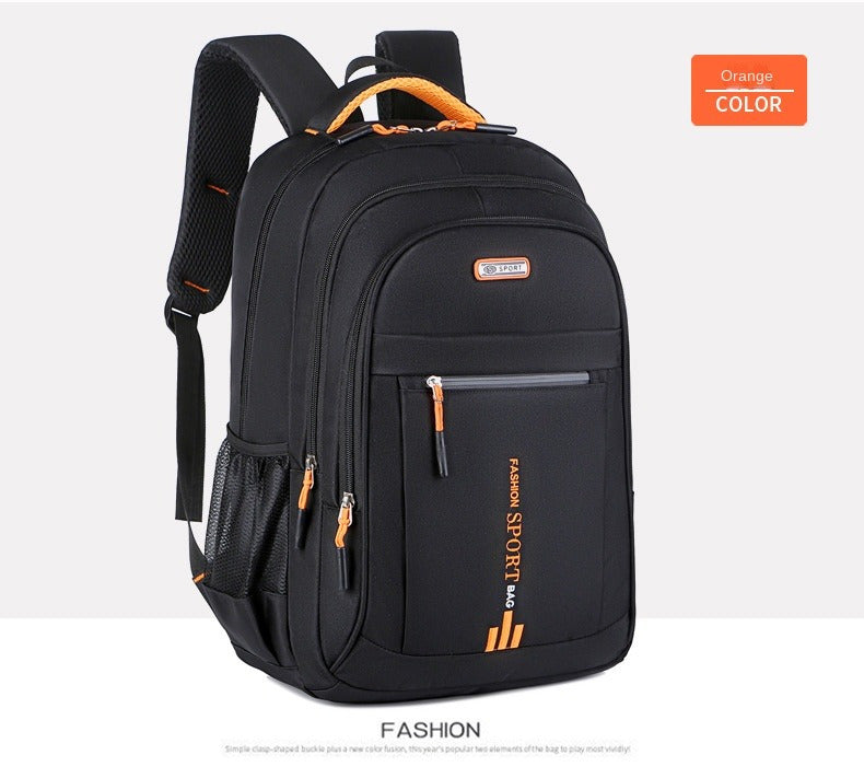 Mochila para portátil de gran capacidad: Mochila de negocios de gran capacidad para hombre y mujer | Bolsa de viaje y deportiva