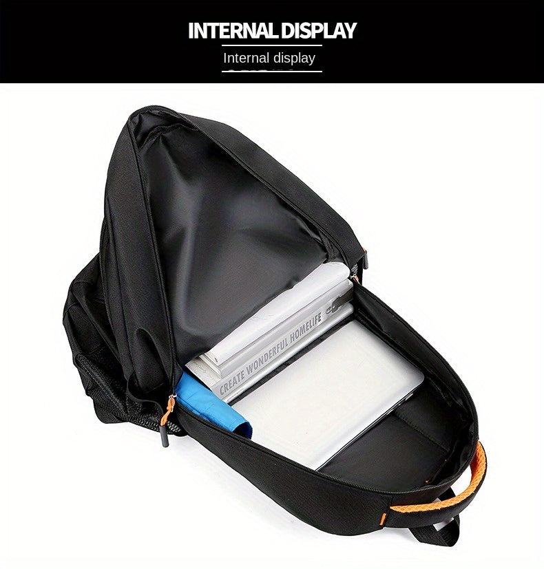 Mochila para portátil de gran capacidad: Mochila de negocios de gran capacidad para hombre y mujer | Bolsa de viaje y deportiva