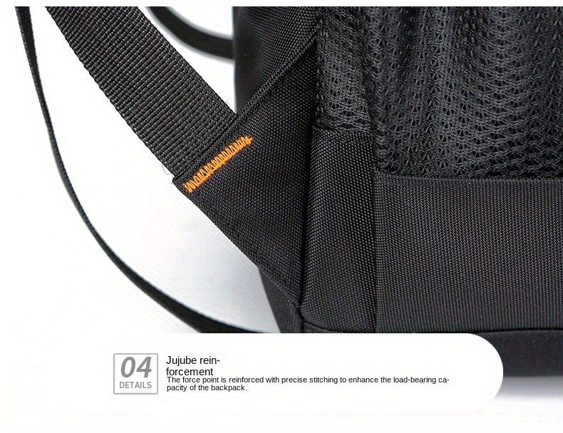 Mochila para portátil de gran capacidad: Mochila de negocios de gran capacidad para hombre y mujer | Bolsa de viaje y deportiva