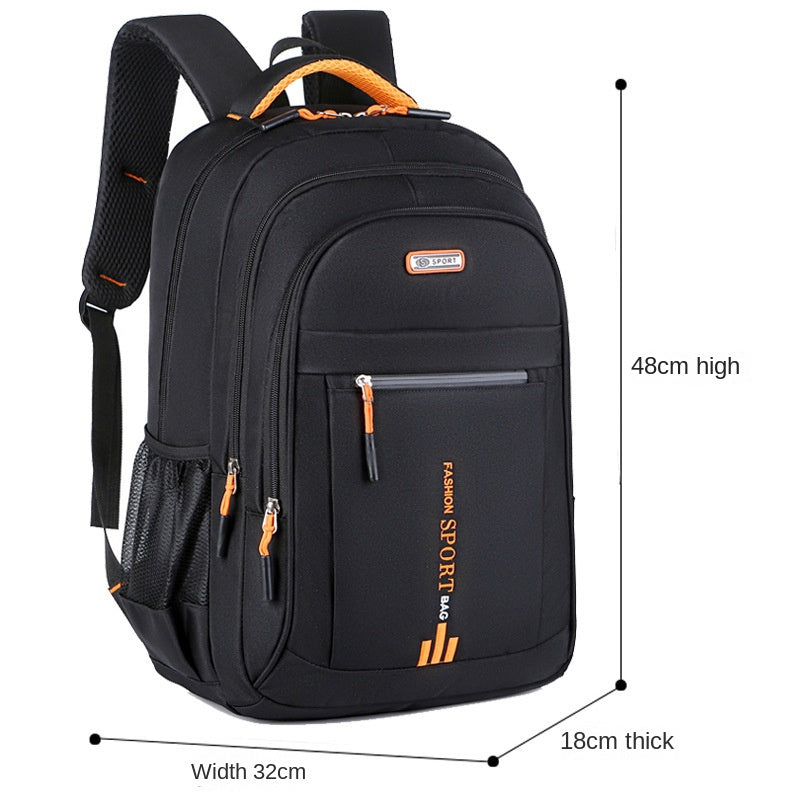 Mochila para portátil de gran capacidad: Mochila de negocios de gran capacidad para hombre y mujer | Bolsa de viaje y deportiva