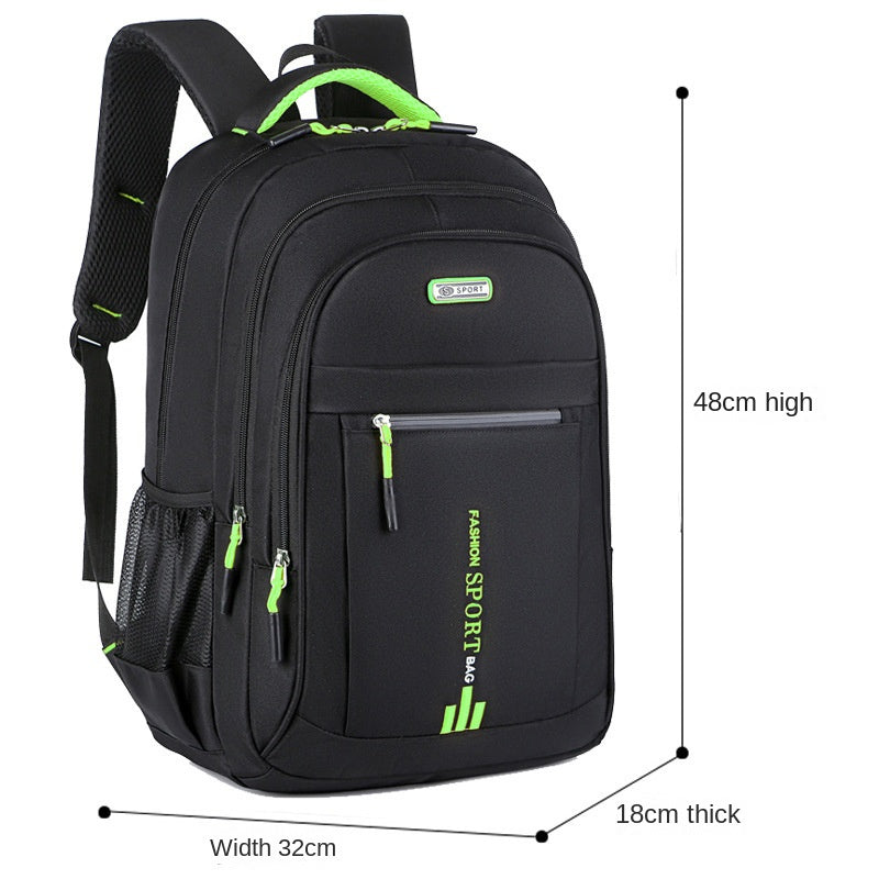 Mochila para portátil de gran capacidad: Mochila de negocios de gran capacidad para hombre y mujer | Bolsa de viaje y deportiva