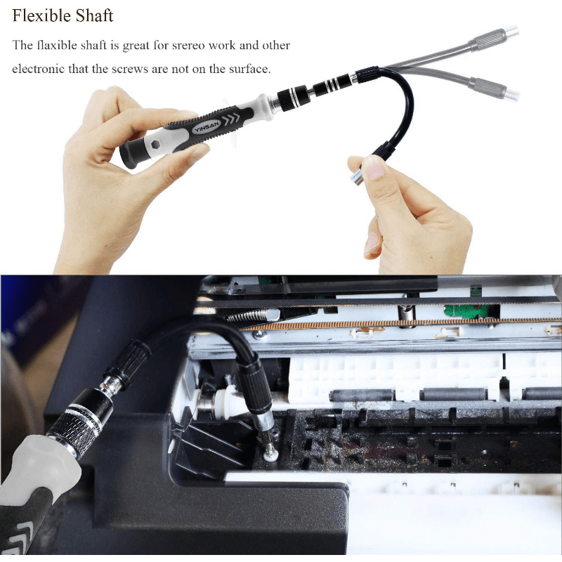 Juego de destornilladores de precisión 115 en 1, juego de puntas para iPhone, portátil, PC, reloj, gafas y otros dispositivos electrónicos, mini juego de destornilladores con estuche.