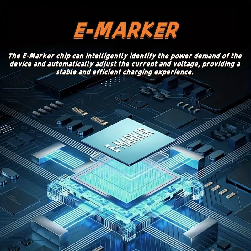 Cable de carga rápida de 240 W con pantalla en tiempo real, 150 cm de largo, material de silicona con superficie lisa, compatible con Huawei Honor, Xiaomi Poco, Samsung OPPO VIVO, pantalla LED digital de batería, carga ráp