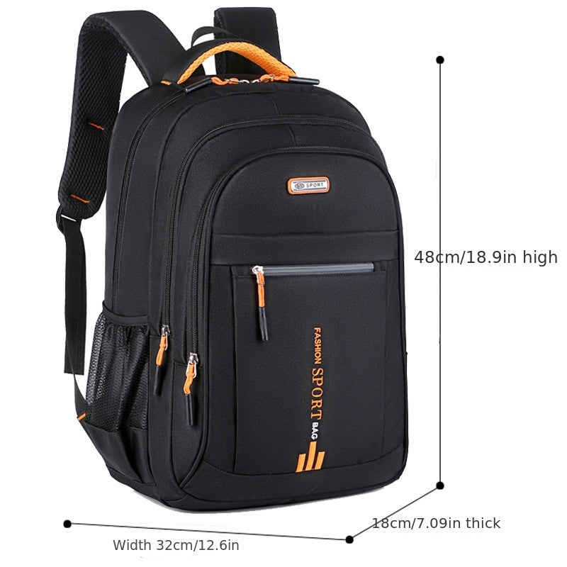 Mochila para portátil de gran capacidad: Mochila de negocios de gran capacidad para hombre y mujer | Bolsa de viaje y deportiva
