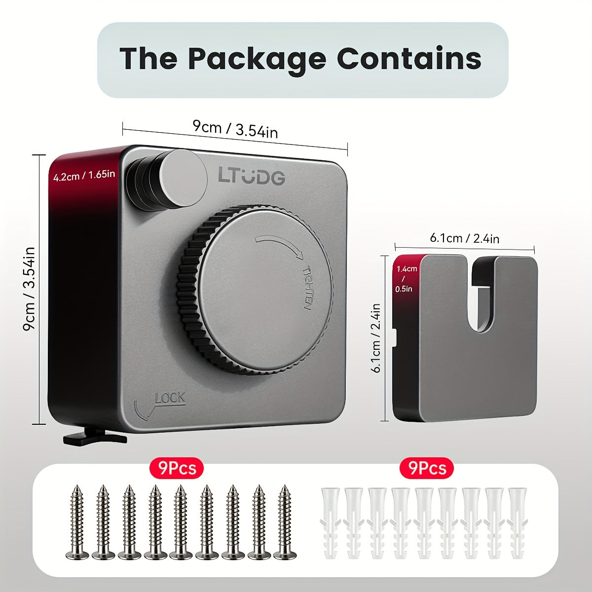 Tendedero compacto retráctil, con un solo toque, montable en la pared. Metálico y resistente de 580 CM de largo (188.98 pulgadas)