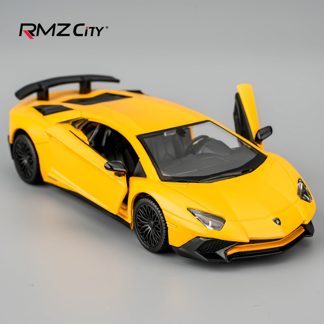 RMZCITY Lambo Aventador LP700-4 - Coche de juguete de aleación de zinc, escala 1/36, modelo de coche de fundición para niños, vehículo de tracción trasera, regalo para niños y niñas