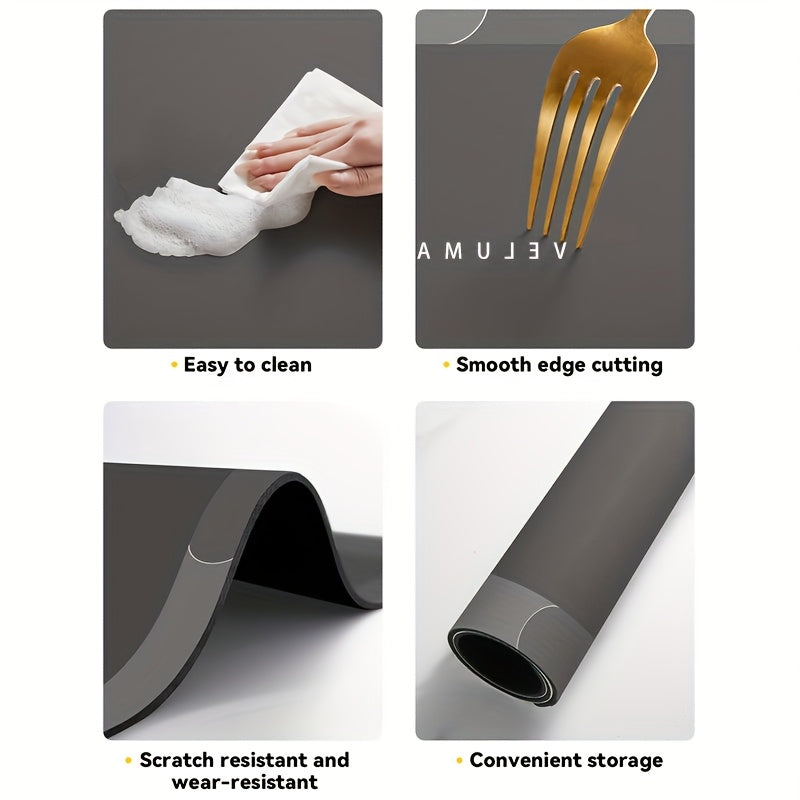 Alfombrilla de baño de diatomita superabsorbente: de secado rápido, antideslizante y con absorción de agua, alfombrilla para alimentación de mascotas, alfombrilla de baño suave y cómoda para baño, ducha, felpudo, alfom