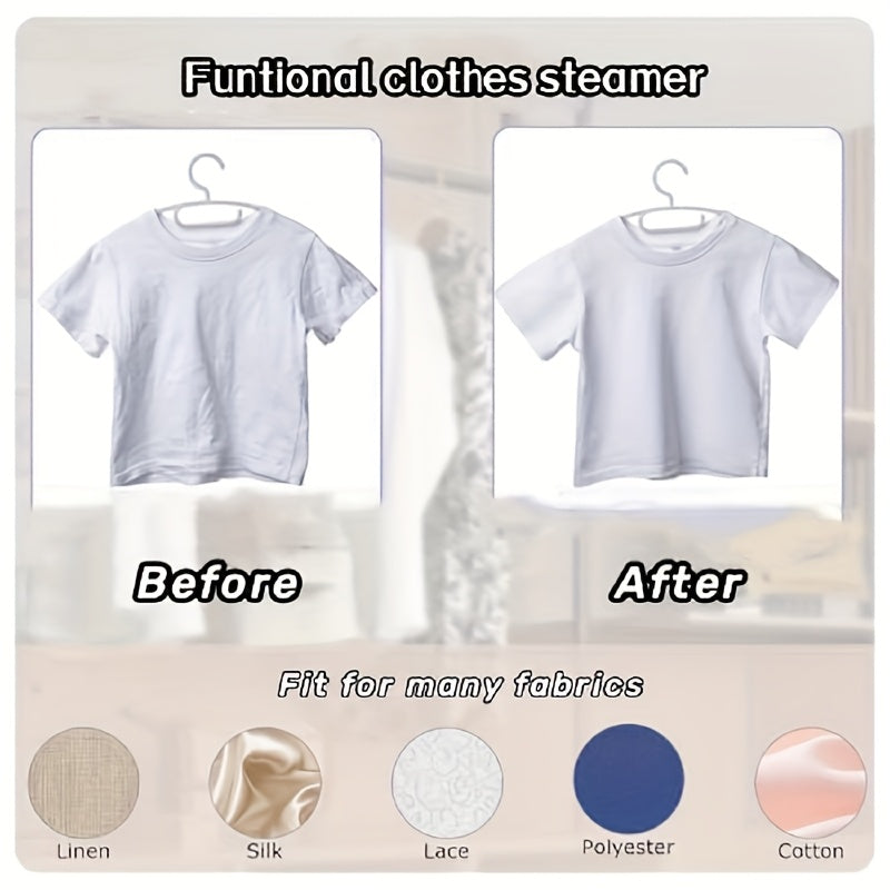 Plancha de viaje mini para ropa, portátil, de tamaño pequeño, ideal para viajes, residencias universitarias, hogar (blanco)