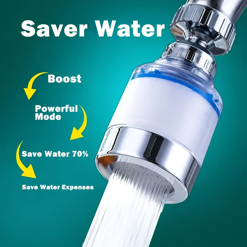 Grifo purificador de agua (juego de 7/14 piezas), grifo purificador de agua multifuncional con filtro reemplazable, apto para cocina, lavabo, inodoro y ducha. No requiere electricidad. Compatible con roscas estándar, fácil