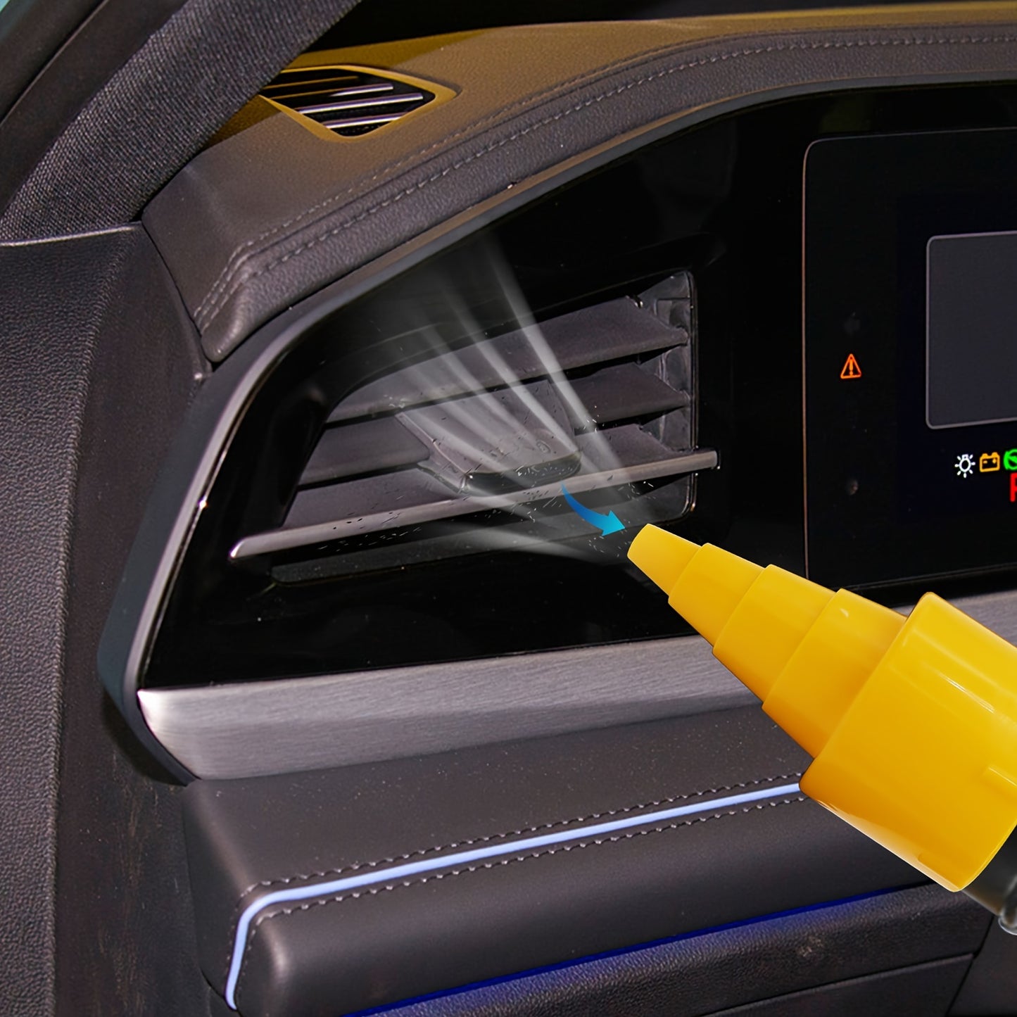 Aspiradora de cubo de doble uso con succión y soplador para vehículo, herramienta multifunción portátil para automóvil, estilo cilíndrico, de gran capacidad, herramienta para limpieza interior de automóvil, eliminació