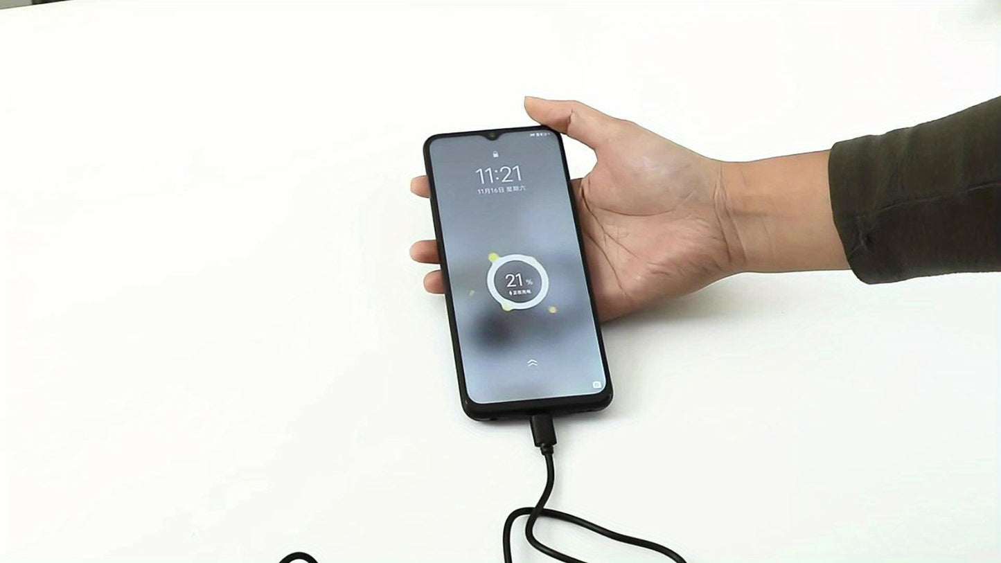 Mini banco de energía de carga inalámbrica magnética, batería portátil de 5000 mAh con entrada y salida USB-C, compatible con iPhone 15/16, Android, Samsung y otros dispositivos. Cargador portátil, cargador magnético p