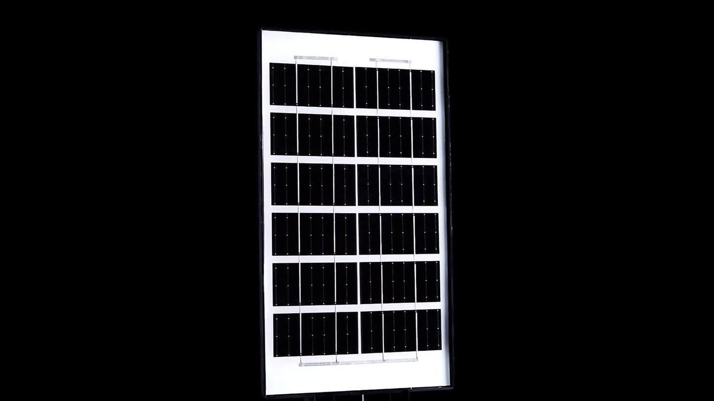 Farola solar para exteriores (paquete de 4 o 2 unidades), 400 LED, sensor impermeable de 6500 K, luz solar con control remoto, iluminación nocturna para estacionamientos comerciales, atenuación gradual.