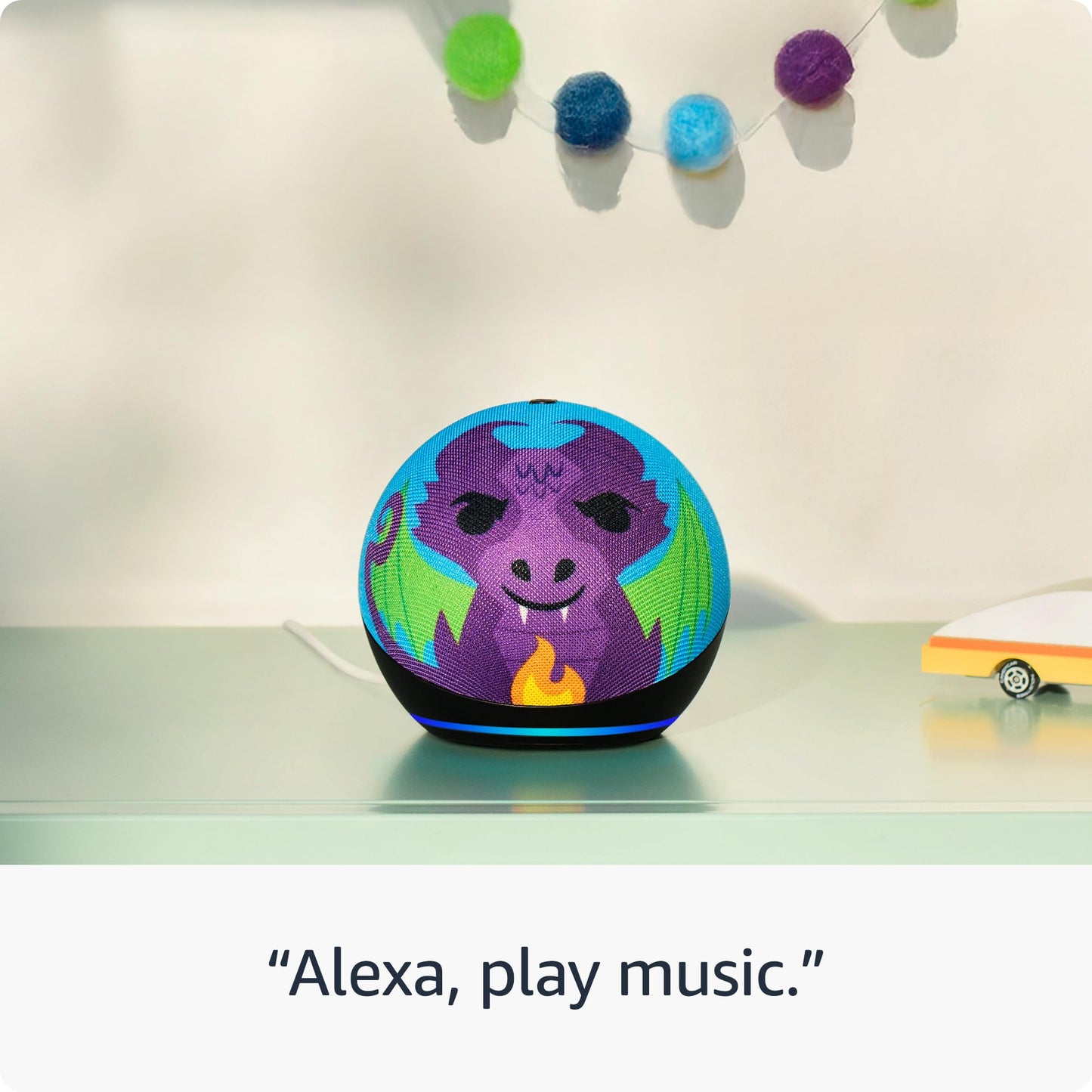 Amazon Echo Dot Kids con Alexa (modelo más reciente), diseñado para niños, con control parental, incluye 1 año de Amazon Kids+, Stardust