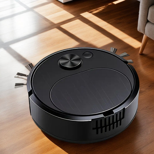 Mini robot aspirador, apto para todo tipo de suelos del hogar. Nuevo modelo 2025, ayuda a liberar tus manos, crea una vida cómoda.