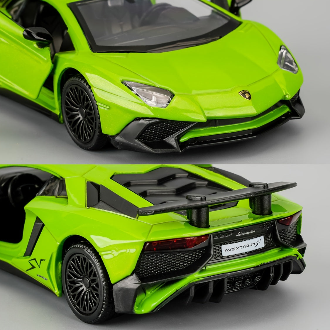 RMZCITY Lambo Aventador LP700-4 - Coche de juguete de aleación de zinc, escala 1/36, modelo de coche de fundición para niños, vehículo de tracción trasera, regalo para niños y niñas