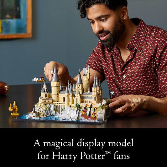 LEGO Harry Potter Castillo y Terrenos de Hogwarts 76419, Set de Construcción, Ideal para Adultos, Modelo para Construir y Exhibir, Set de Juego Coleccionable de Harry Potter, Recrea Escenas Icónicas del Mundo Mágico
