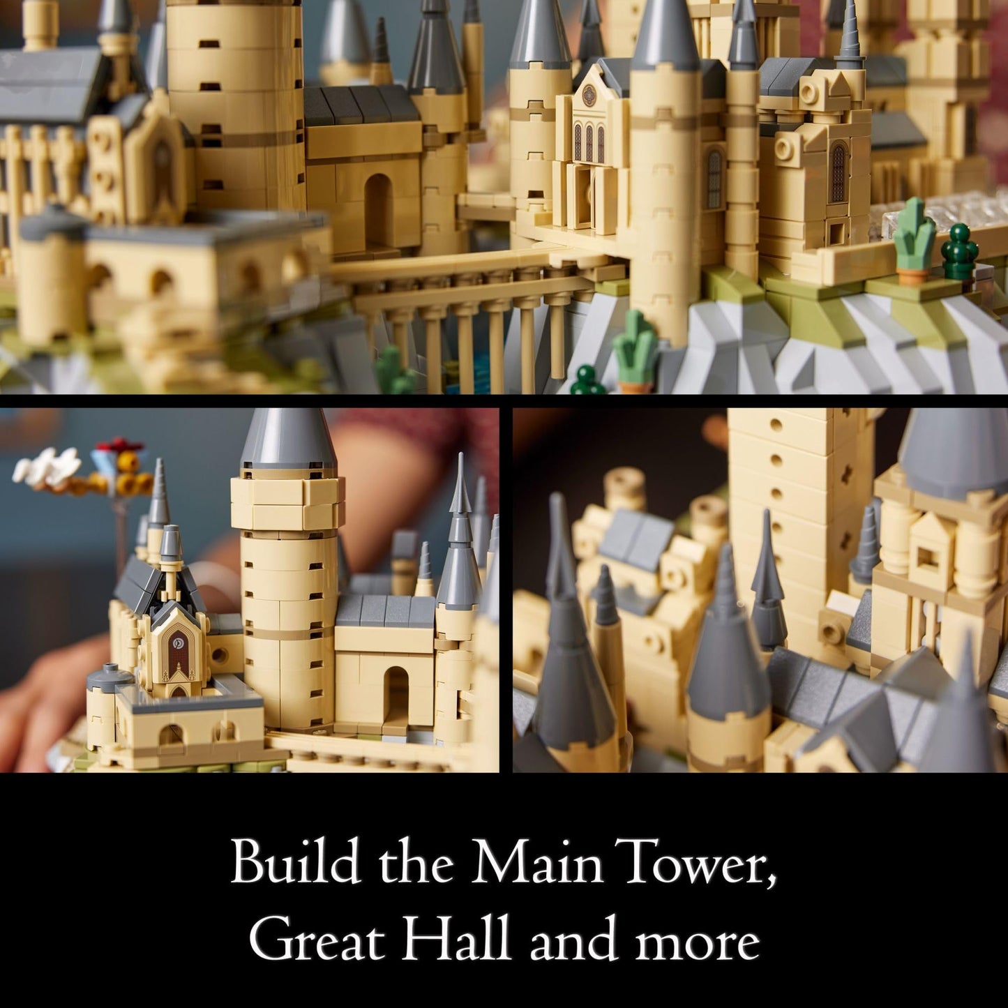 LEGO Harry Potter Castillo y Terrenos de Hogwarts 76419, Set de Construcción, Ideal para Adultos, Modelo para Construir y Exhibir, Set de Juego Coleccionable de Harry Potter, Recrea Escenas Icónicas del Mundo Mágico