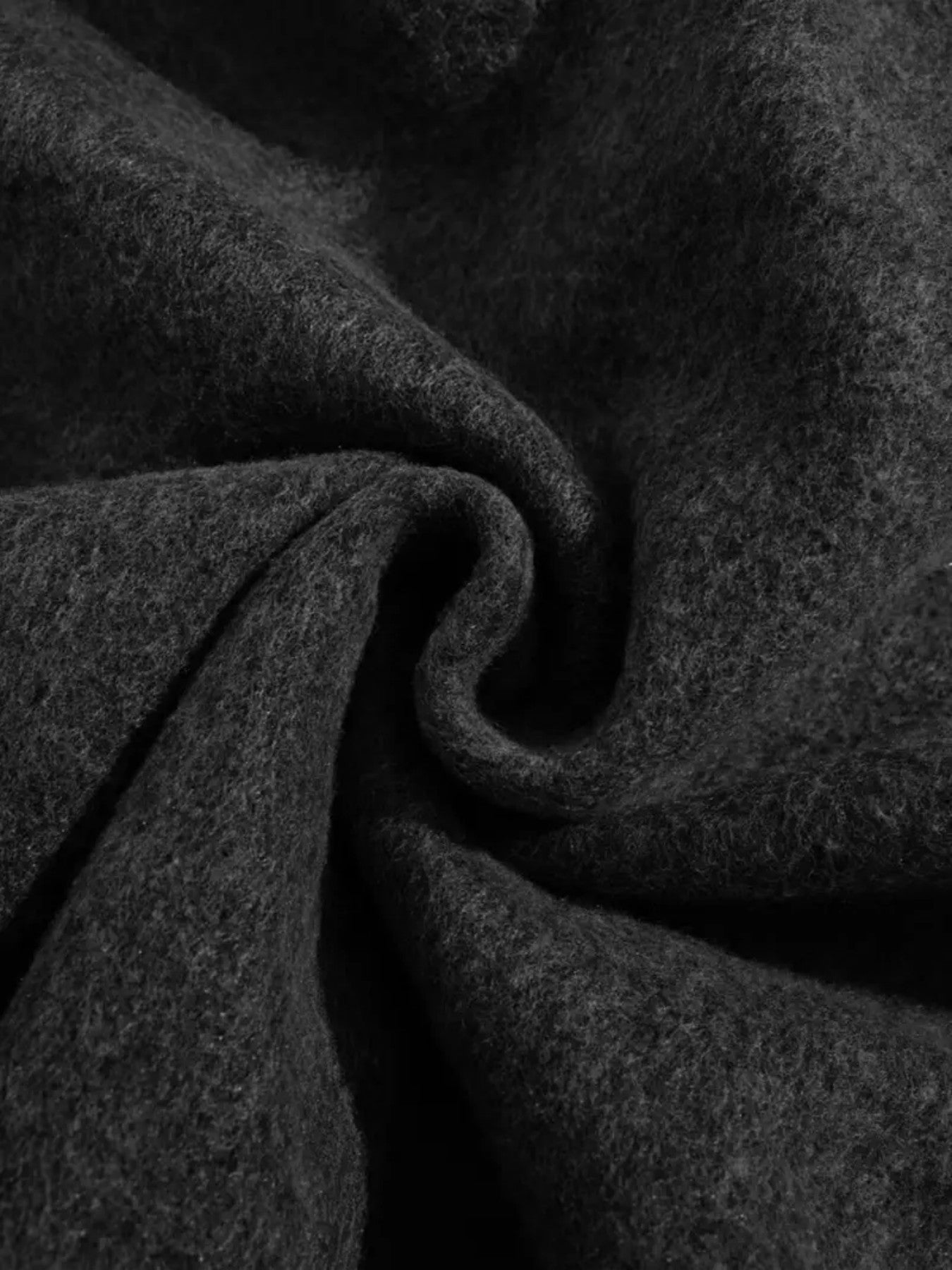 Sudadera con capucha de hip-hop para hombre y mujer: sudadera holgada, ropa urbana negra para otoño/invierno, atuendos casuales para el día a día y ocasiones especiales, ropa para otoño/invierno, diseño geométrico, tela