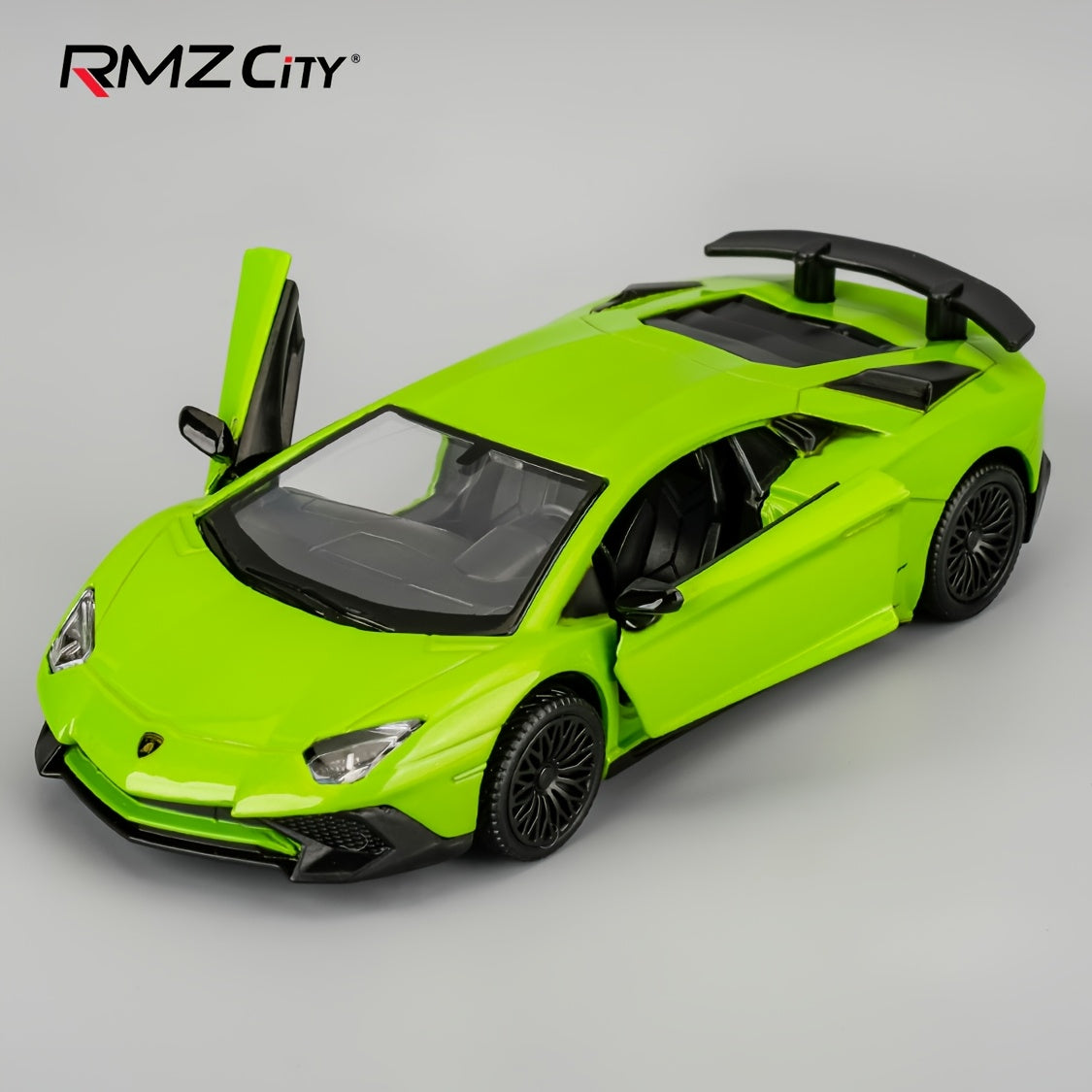 RMZCITY Lambo Aventador LP700-4 - Coche de juguete de aleación de zinc, escala 1/36, modelo de coche de fundición para niños, vehículo de tracción trasera, regalo para niños y niñas