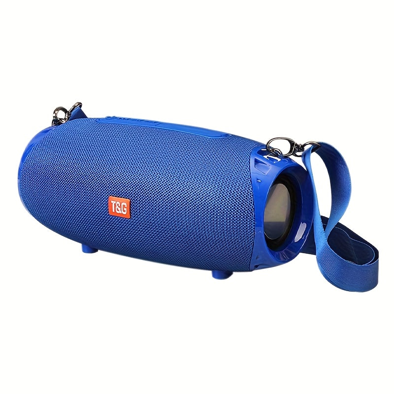 Altavoz inalámbrico portátil TG534 con dos altavoces, audio estéreo TWS de alta resolución, manos libres, compatible con FM, tarjeta TF y disco U, conexión a teléfono móvil, tableta y TV, compatible con tarjeta TF, uni