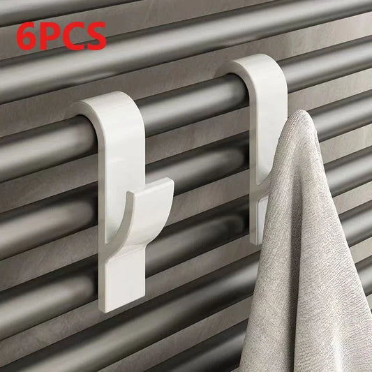 2/6  piezas, toallero para ducha de baño