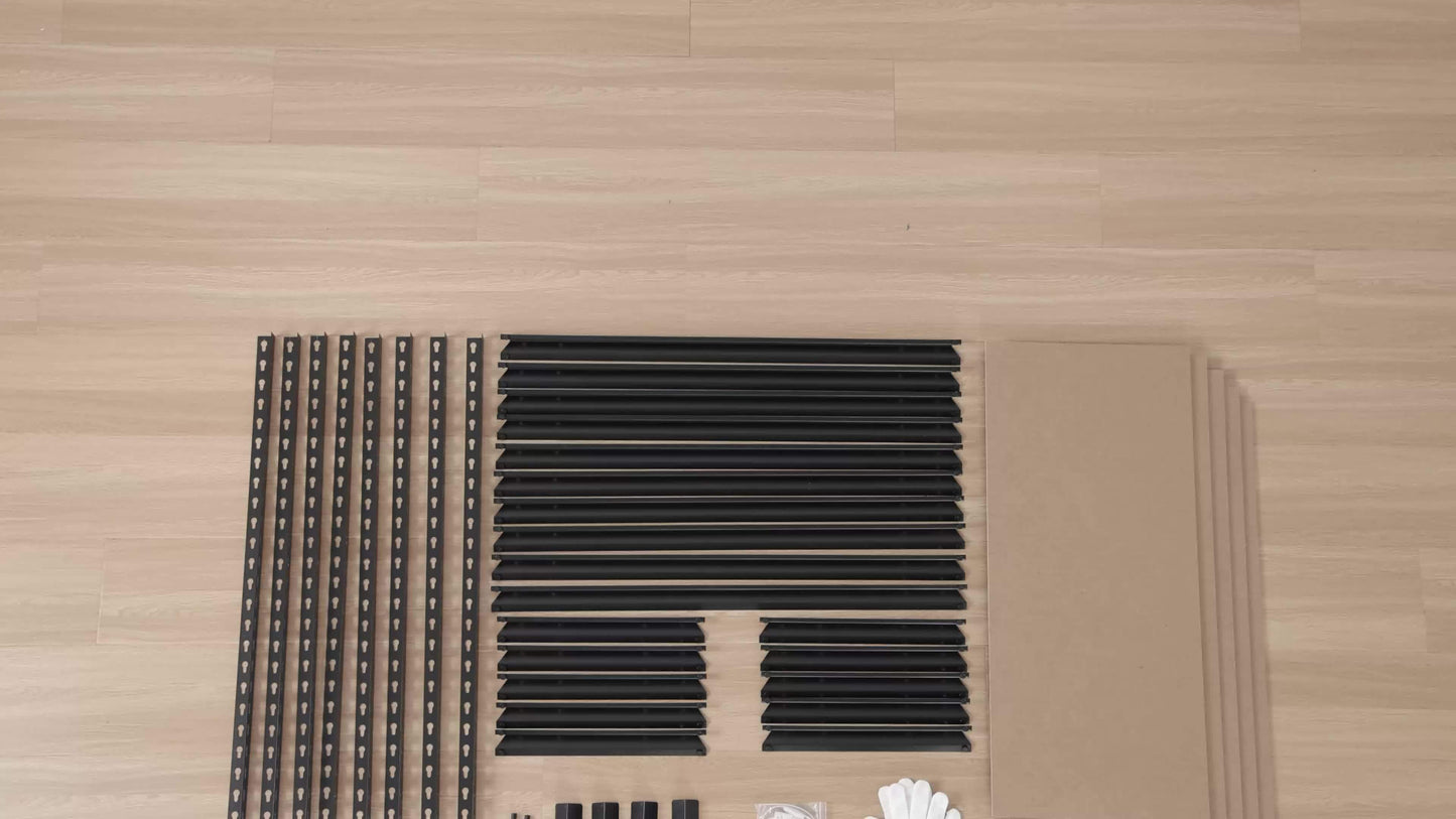 Estantería industrial REIBII de 5 niveles, resistente, con capacidad para 3000 unidades. Estantería independiente ajustable de carbono. Estantes de garaje de 183 cm de alto con fácil montaje en 10 minutos. Ideal para almac
