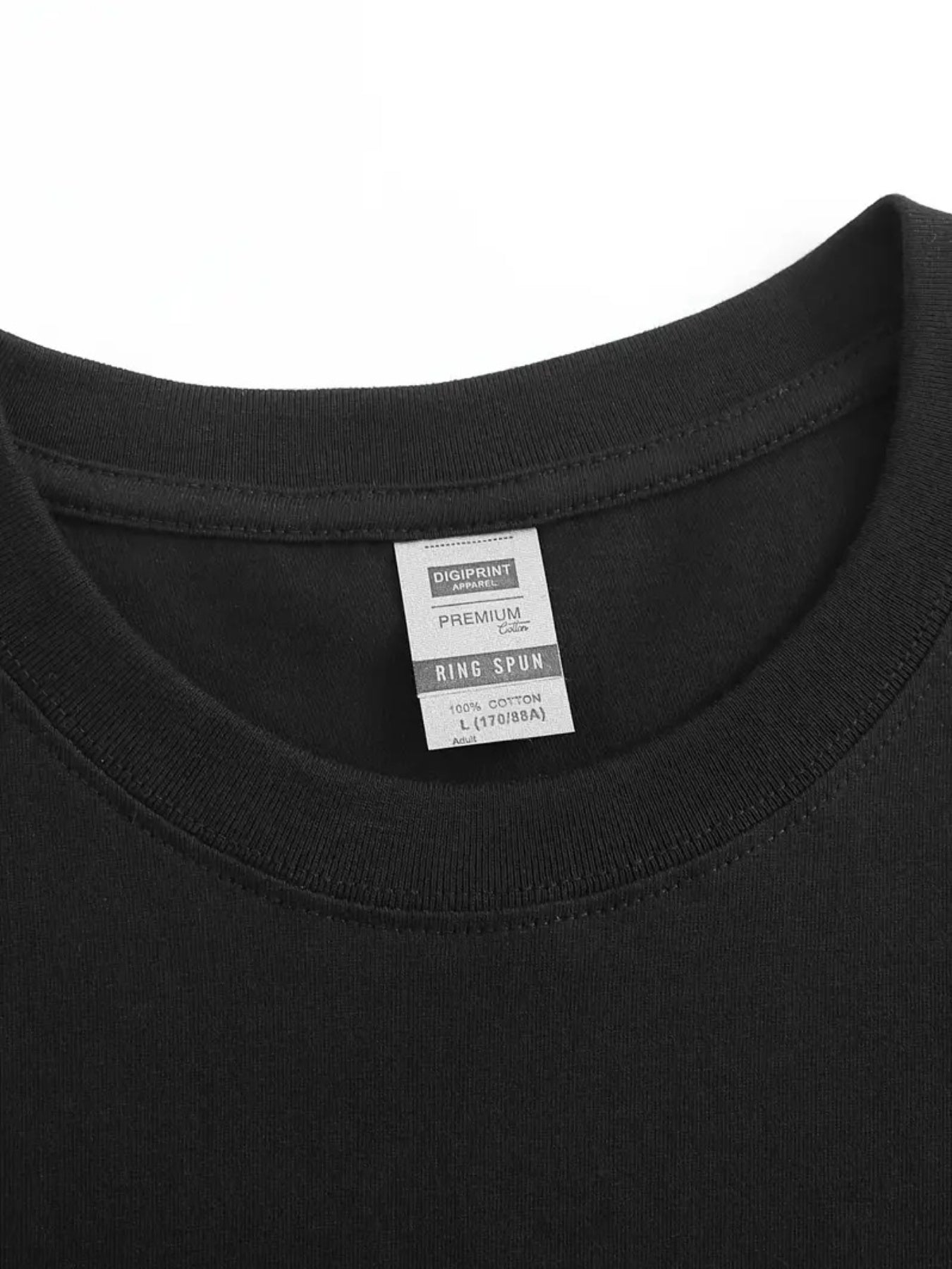 Camiseta con espalda estampada para hombre: diseño minimalista de cruces y círculos. Camiseta de algodón suave y transpirable para uso diario y formal. Top casual para cualquier temporada para los amantes de la moda urbana