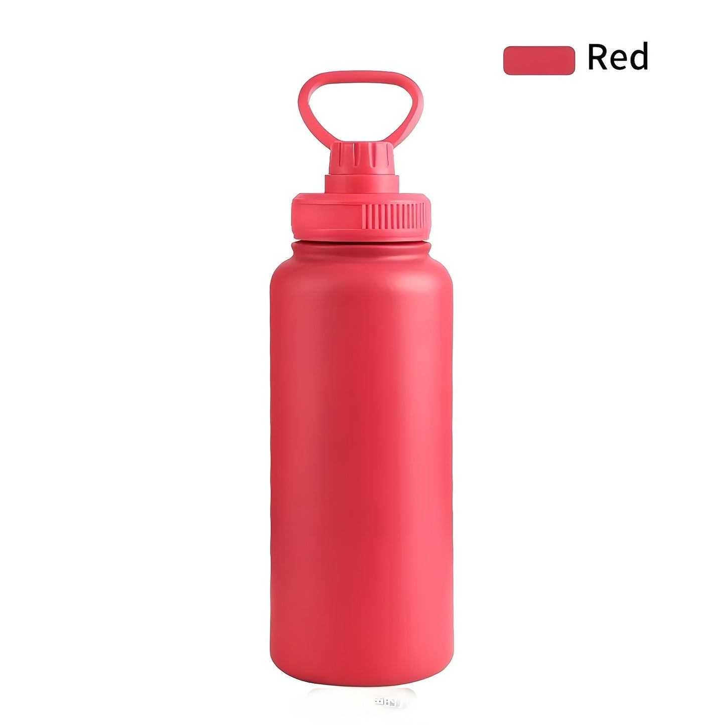 Botella de agua térmica de acero inoxidable de 940 ml (1 unidad) | Reutilizable, con aislamiento al vacío de doble pared, multiusos, sin BPA, ideal para deportes, actividades al aire libre y regalos navideños