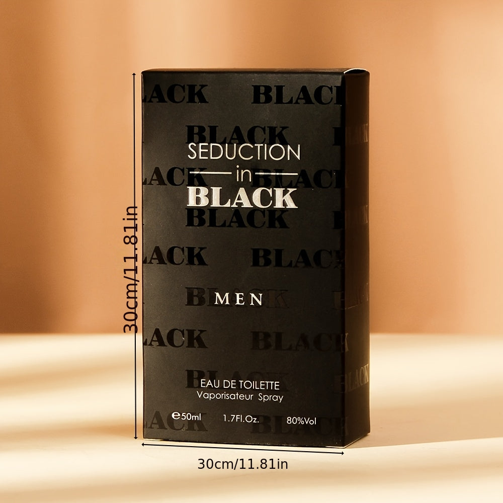 fragancia amaderada ambarina de larga duración, elegante aroma masculino para uso diario y ocasiones especiales, 50 ml/1,69 fl oz, regalo ideal para él, diseño sofisticado, calidad premium, para hombres con estilo, fraganc