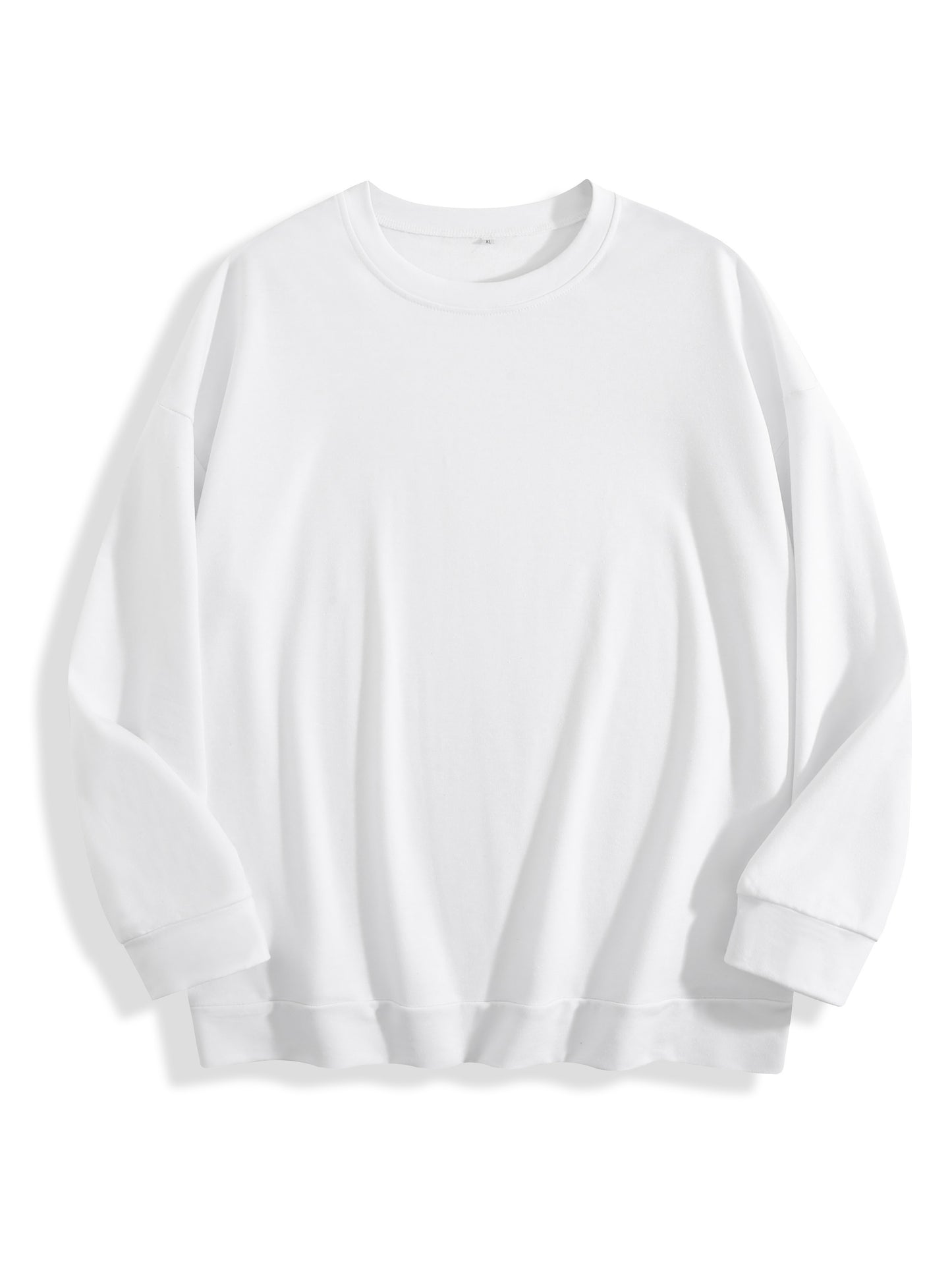 Sudadera informal de cuello redondo para hombre con estampado "Always", manga larga, corte regular, mezcla de algodón, ideal para otoño/invierno, esencial para ir al trabajo, envío local. Sudadera con capucha.