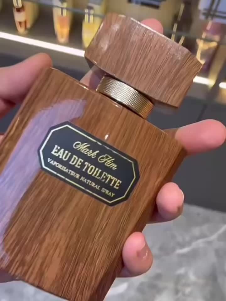 Perfume masculino de alta calidad recién lanzado, fragancia ligera y duradera, con aroma a oud, madera de agar y madera de colonia, ideal como regalo diario para las fiestas.