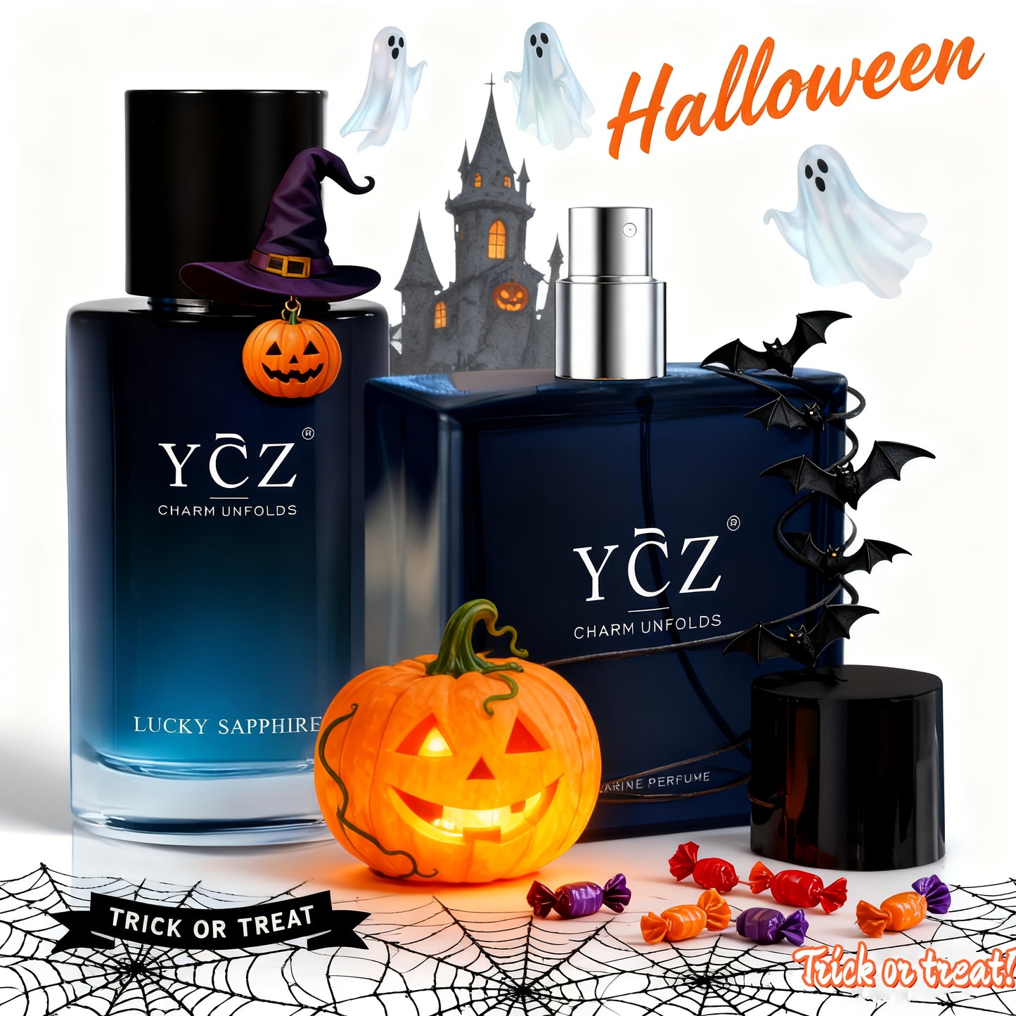 Colonia para hombre de 50 ml - Seductora fragancia oriental amaderada con pomelo, jengibre y almizcle | Sin BPA, a base de alcohol ni formaldehído | Aroma fresco y duradero para citas y ropa informal | Regalo ideal