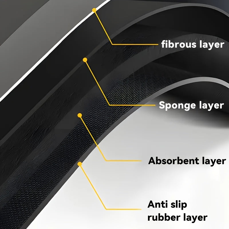 Alfombrilla de baño de diatomita superabsorbente: de secado rápido, antideslizante y con absorción de agua, alfombrilla para alimentación de mascotas, alfombrilla de baño suave y cómoda para baño, ducha, felpudo, alfom