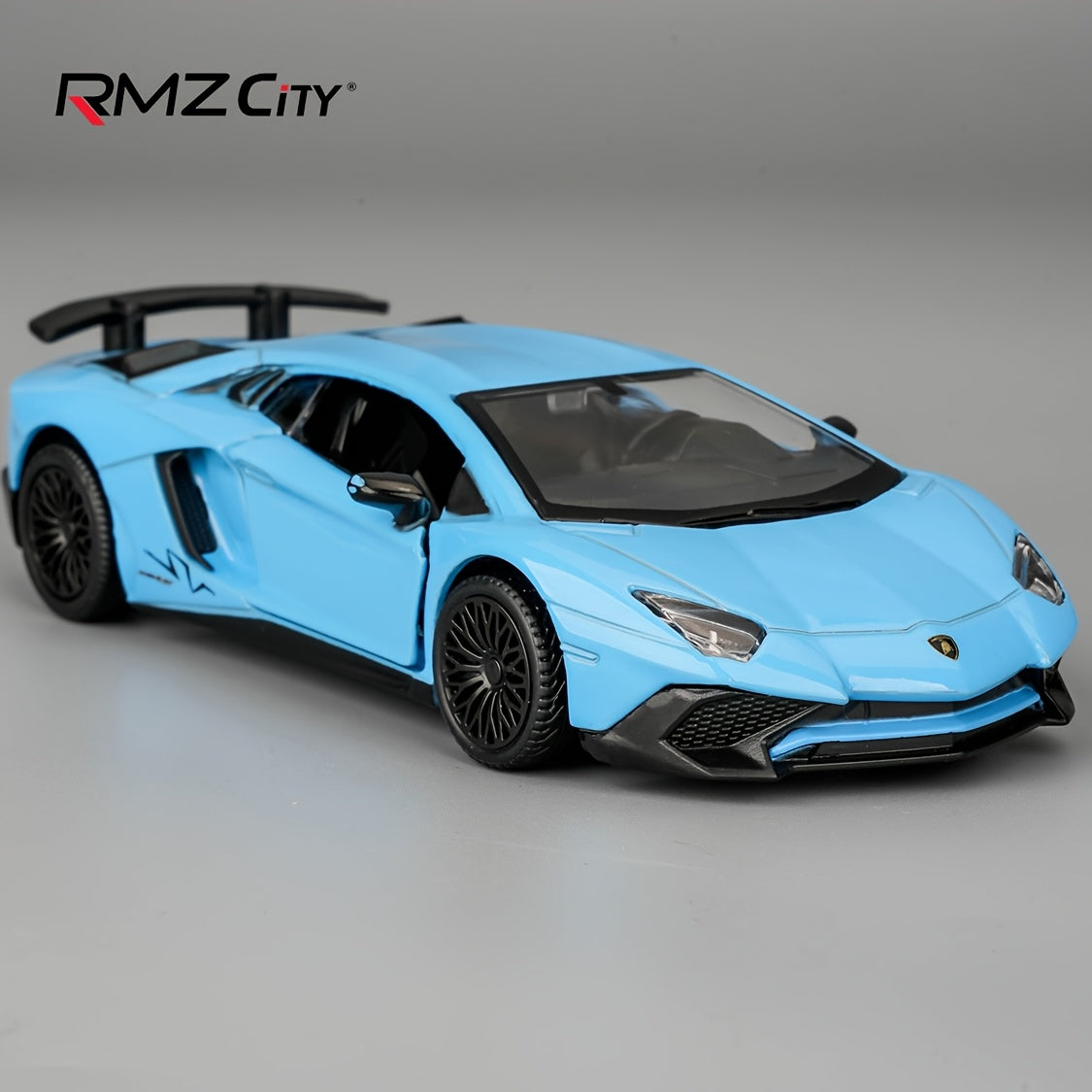RMZCITY Lambo Aventador LP700-4 - Coche de juguete de aleación de zinc, escala 1/36, modelo de coche de fundición para niños, vehículo de tracción trasera, regalo para niños y niñas