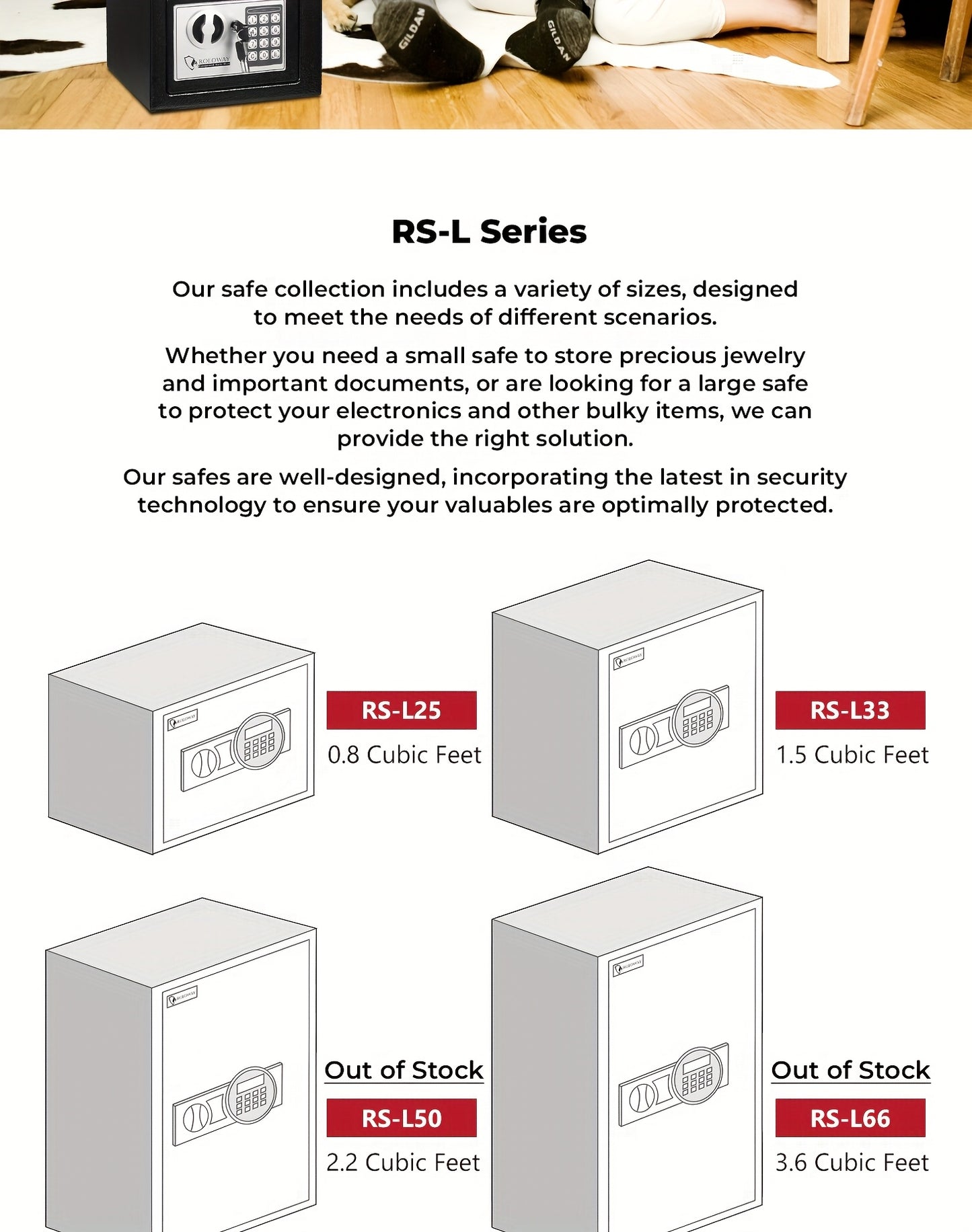 Caja fuerte de acero resistente e ignífuga con bolsa para efectivo - Caja fuerte segura para el hogar con teclado y cerradura, ideal para guardar dinero, documentos y objetos de valor (negra), almacenamiento de objetos de va