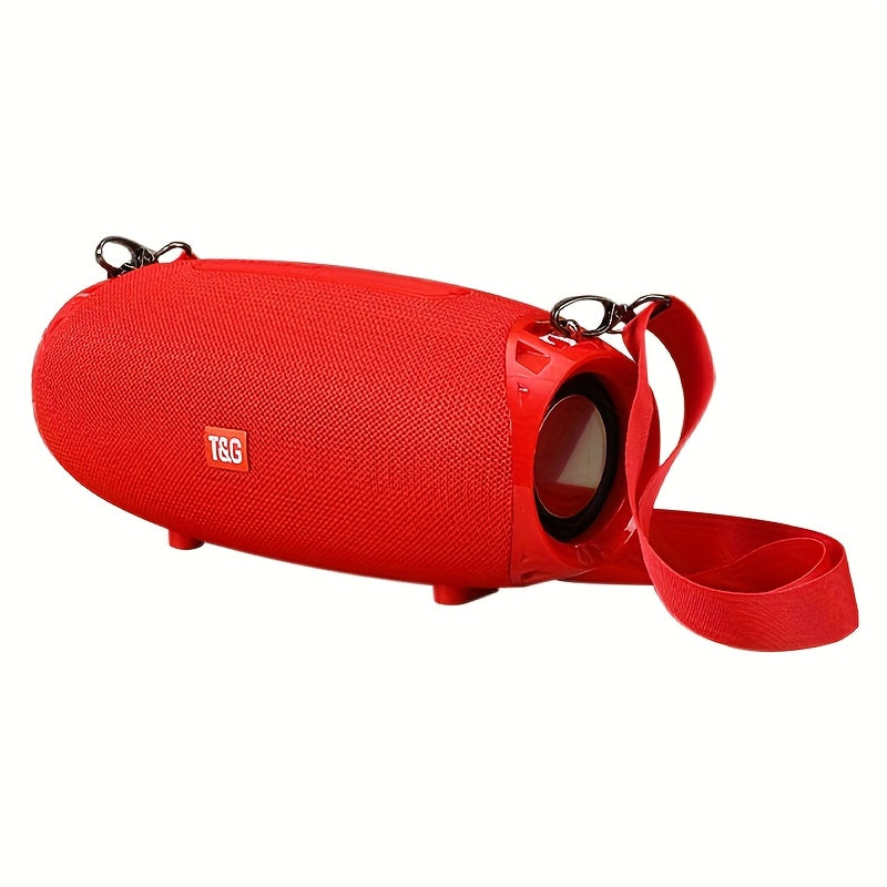 Altavoz inalámbrico portátil TG534 con dos altavoces, audio estéreo TWS de alta resolución, manos libres, compatible con FM, tarjeta TF y disco U, conexión a teléfono móvil, tableta y TV, compatible con tarjeta TF, uni