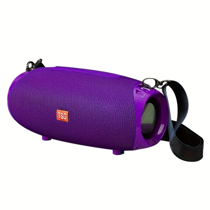 Altavoz inalámbrico portátil TG534 con dos altavoces, audio estéreo TWS de alta resolución, manos libres, compatible con FM, tarjeta TF y disco U, conexión a teléfono móvil, tableta y TV, compatible con tarjeta TF, uni