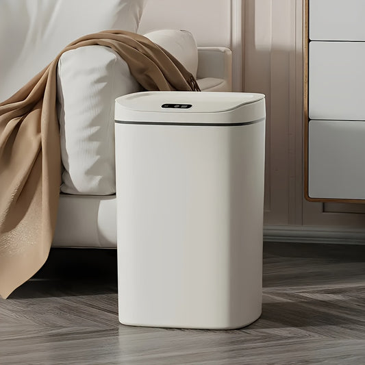 Basureros inteligentes con sensor de movimiento, manos libres, eléctricos para cocinas y baños, ideales para oficinas, hoteles, cocinas, dormitorios, baños, espacios públicos y exteriores.